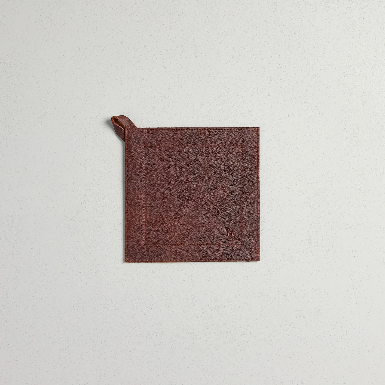 Full Grain Leather Potholder - Image 4